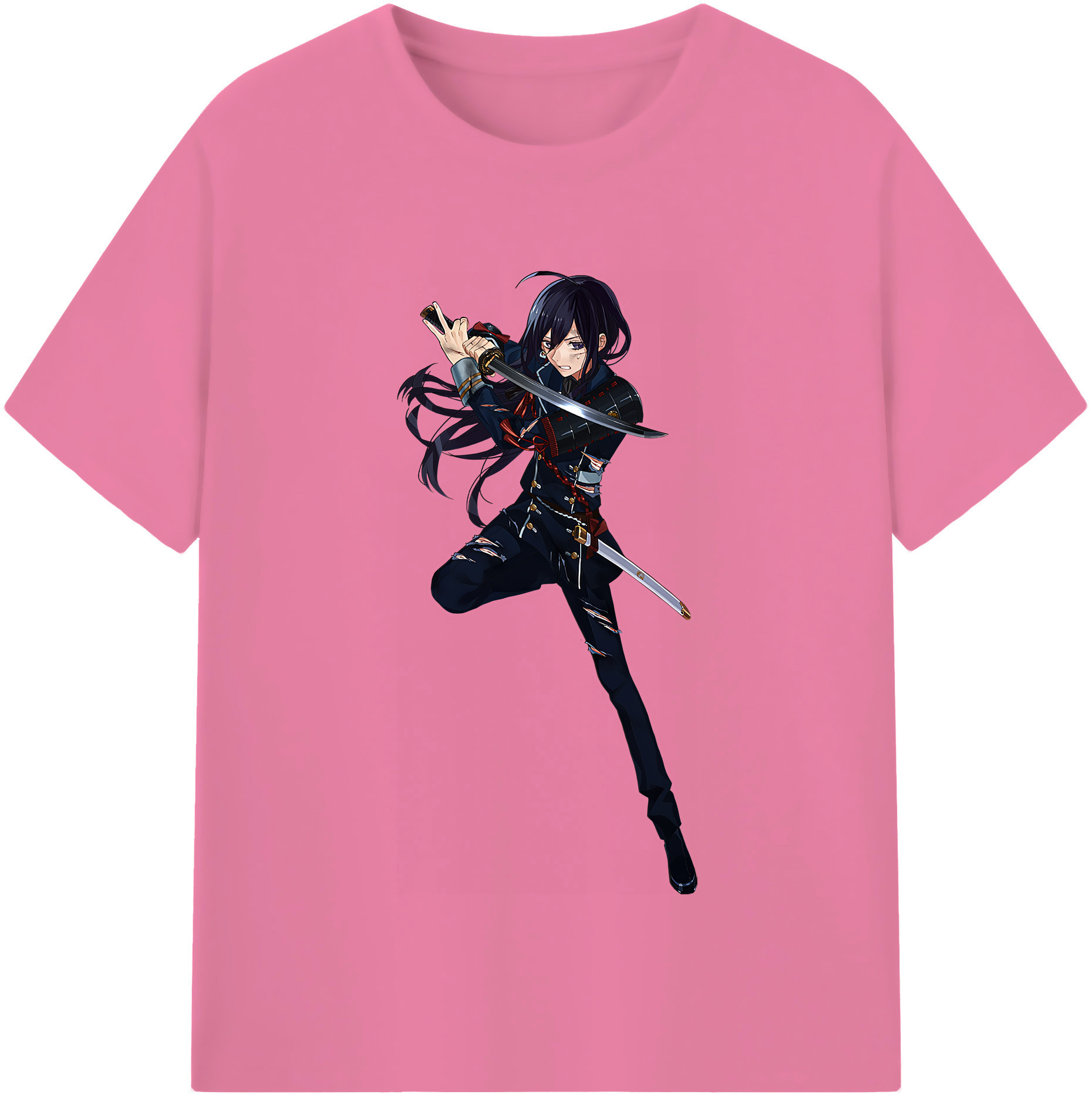 （画像用） 刀剣乱舞 Touken Ranbu 綿100％半袖Tシャツ（フロントプリント）